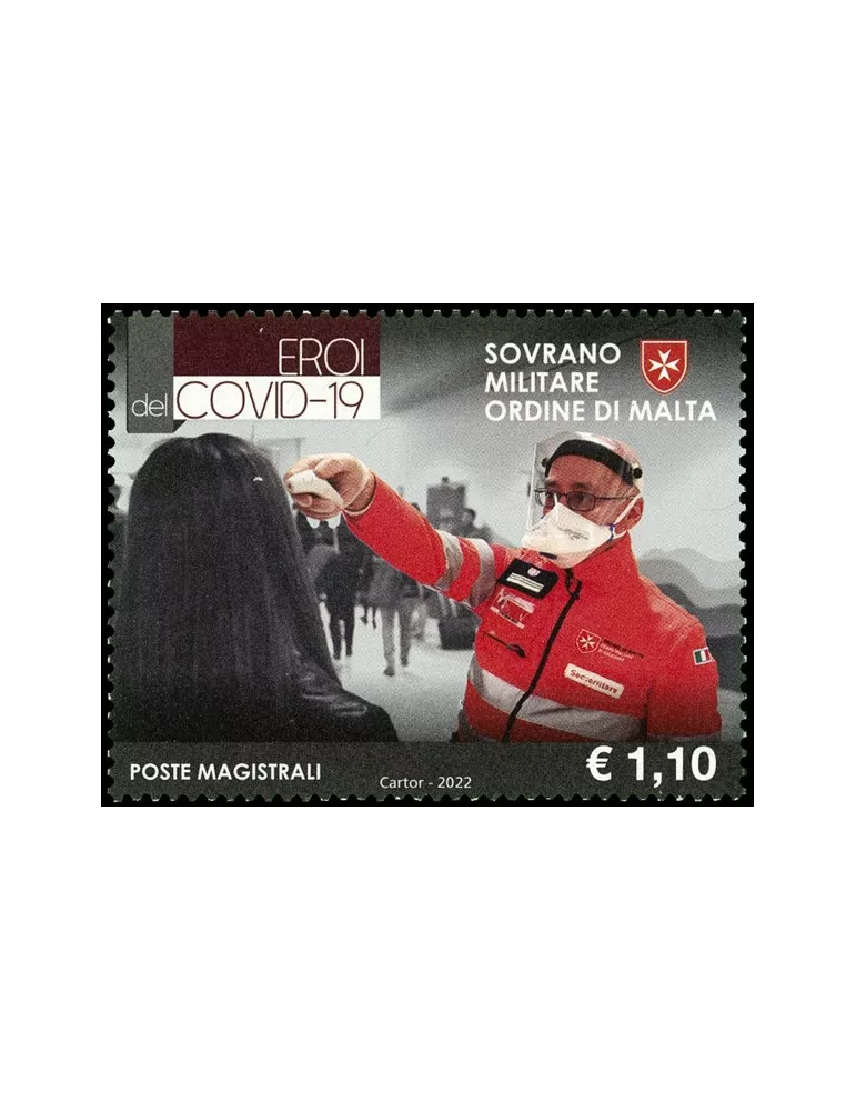 n° 1625/1628 - Timbre ORDRE de MALTE Poste