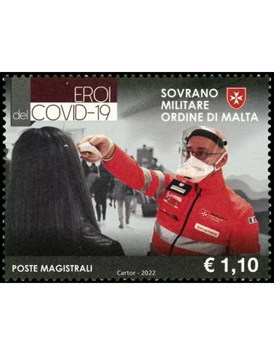 n° 1625/1628 - Timbre ORDRE de MALTE Poste