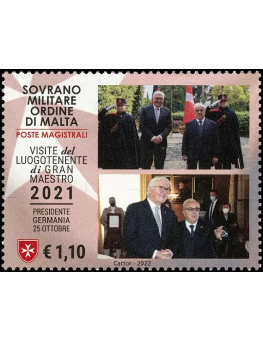 n° 1633/1634 - Timbre ORDRE de MALTE Poste