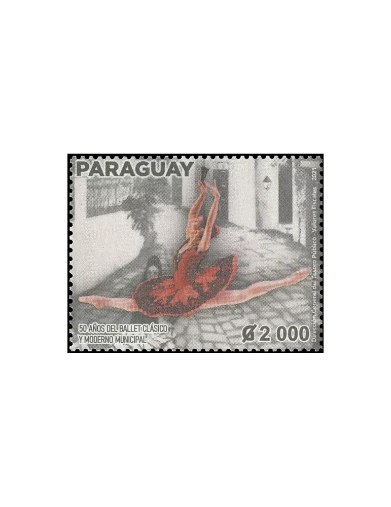 n° 3319 - Timbre PARAGUAY Poste