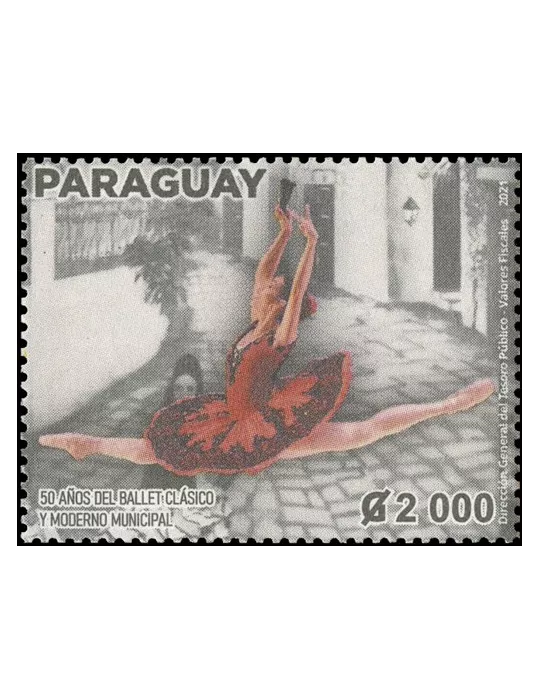 n° 3319 - Timbre PARAGUAY Poste