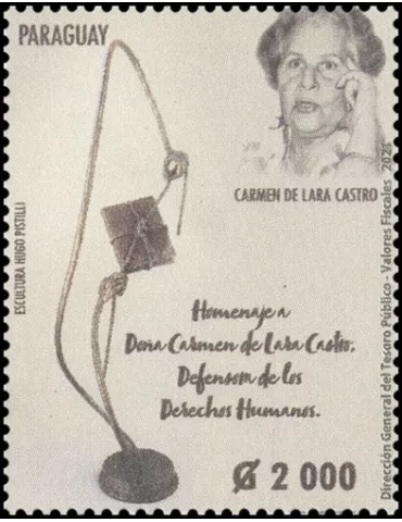 n° 3328 - Timbre PARAGUAY Poste