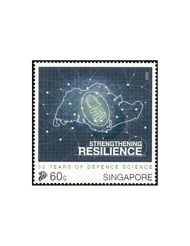 n° 2514/2519 - Timbre SINGAPOUR Poste