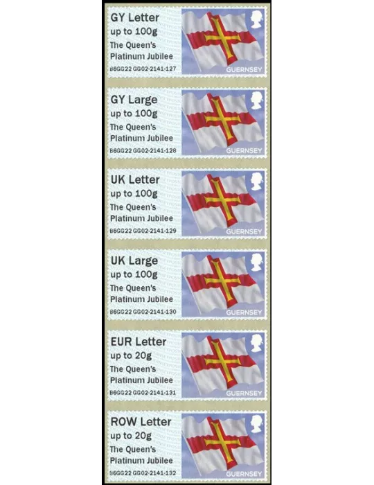 n° 86 - Timbre GUERNESEY Timbres de distributeurs