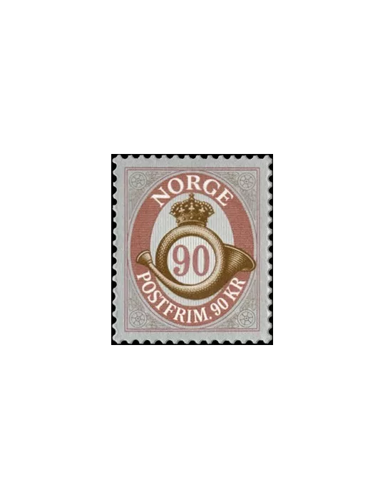 n° 2018 - Timbre NORVEGE Poste