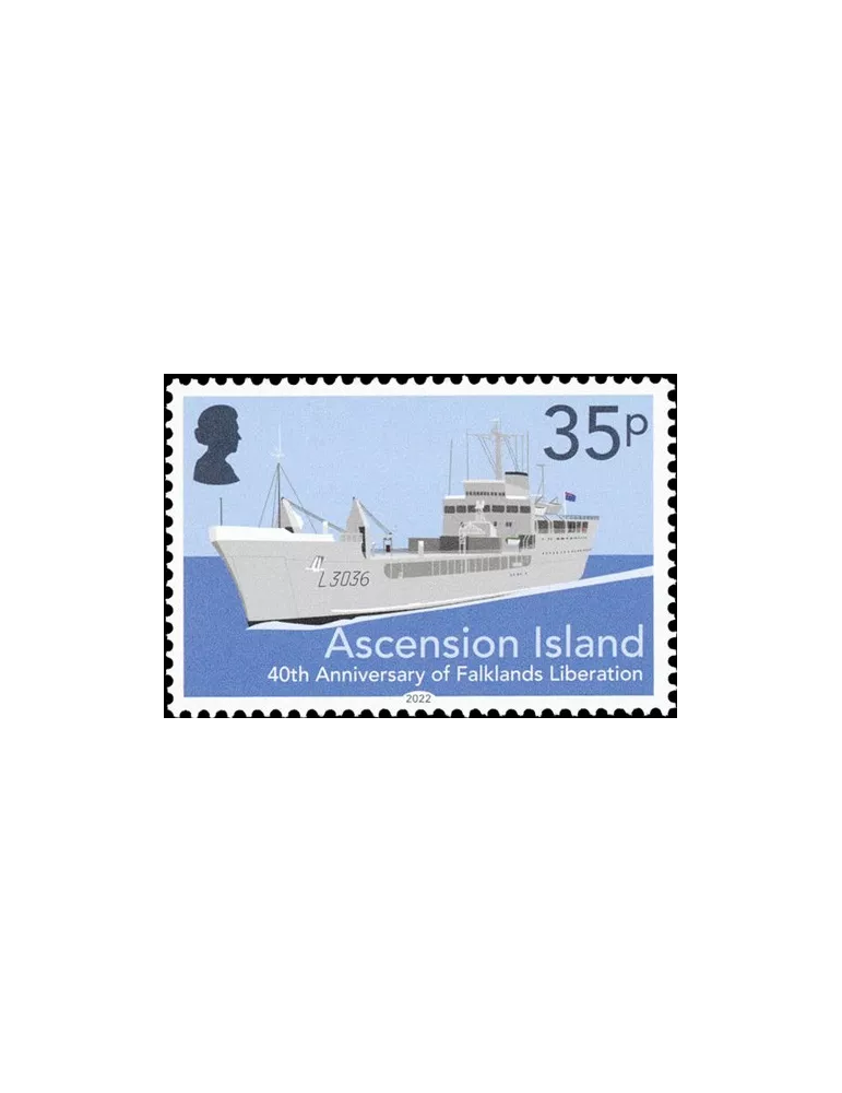 n° 1253/1256 - Timbre ASCENSION Poste