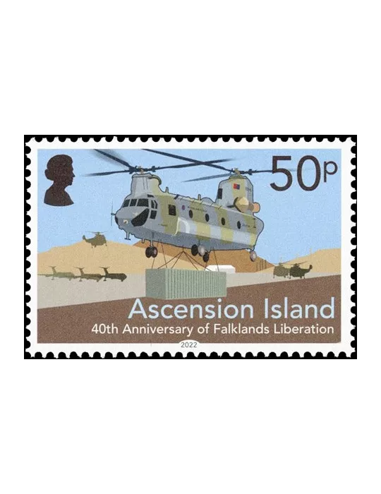 n° 1253/1256 - Timbre ASCENSION Poste