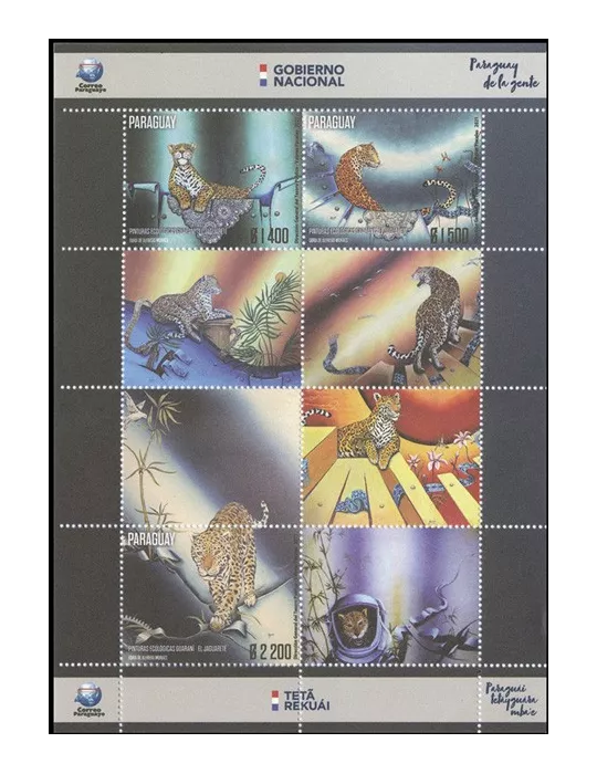 n° 3320/3322 - Timbre PARAGUAY Poste