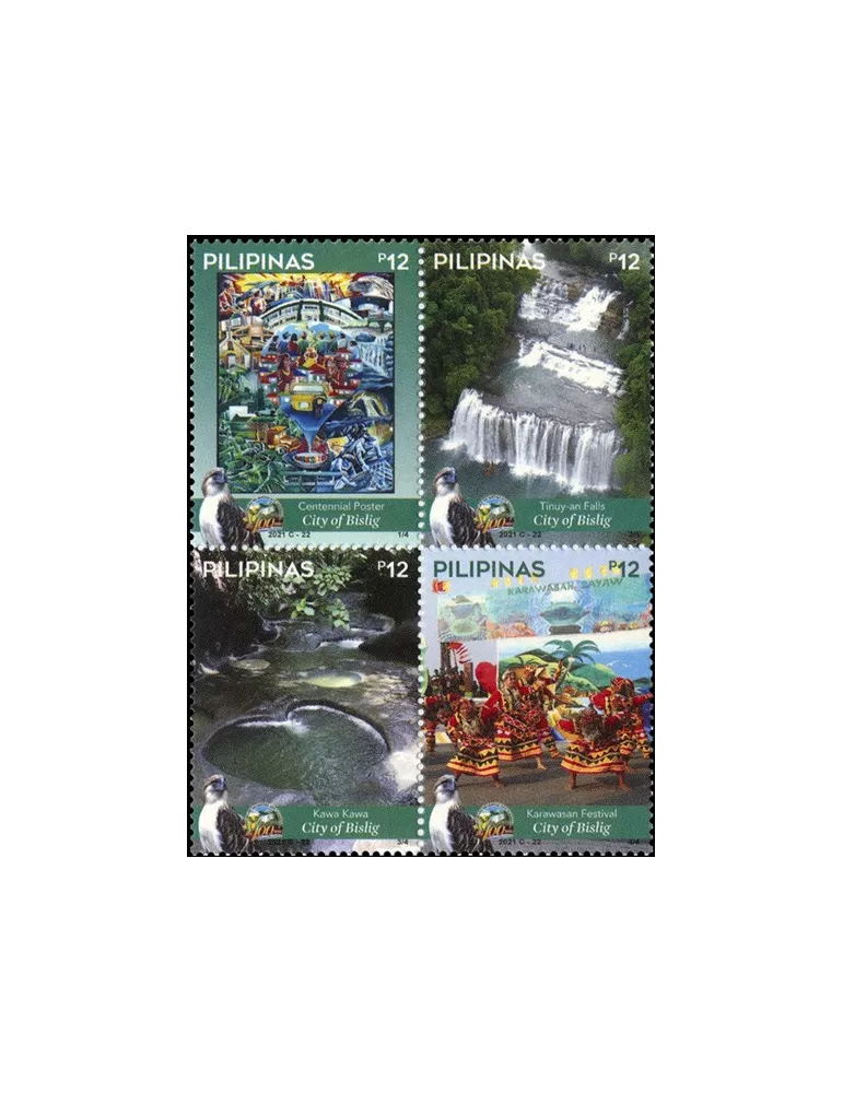 n° 4445/4448 - Timbre PHILIPPINES Poste