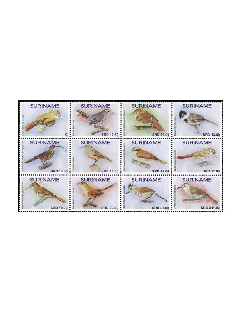 n° 3192/3203 - Timbre SURINAM Poste