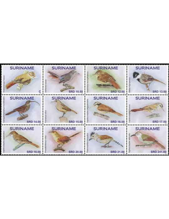 n° 3192/3203 - Timbre SURINAM Poste