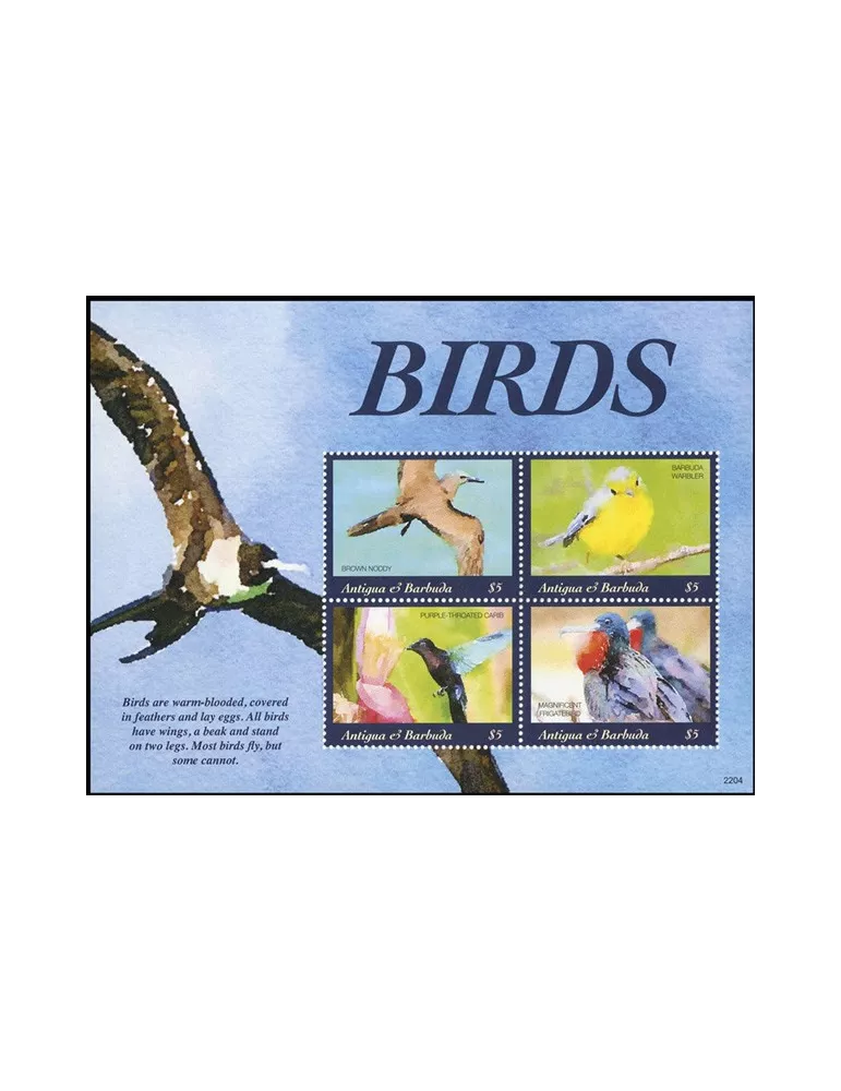 n° 5195/5198 - Timbre ANTIGUA Poste