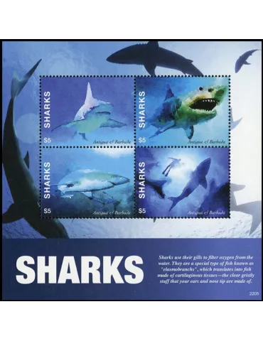 n° 5199/5202 - Timbre ANTIGUA Poste