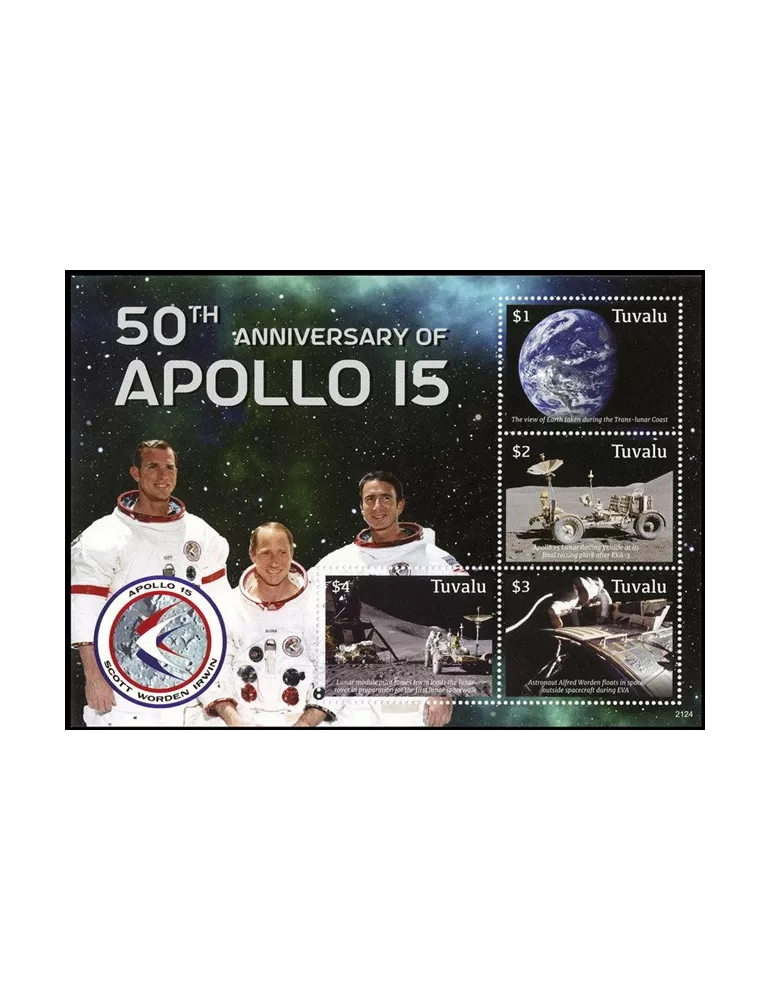 n° 2368/2371 - Timbre TUVALU Poste