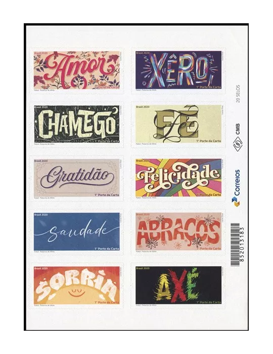 n° 3855/3864 - Timbre BRESIL Poste