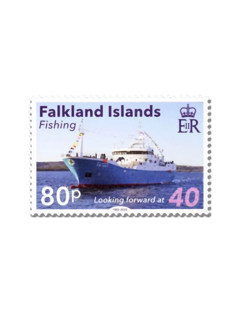 n° 1390/1393 - Timbre FALKLAND Poste