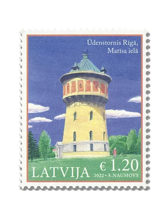 n° 1148 - Timbre LETTONIE Poste