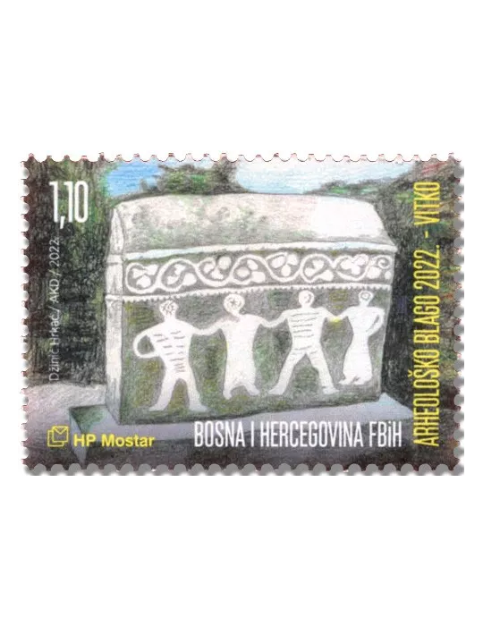 n° 557 - Timbre HERCEG-BOSNA Poste