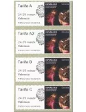 n° 180a - Timbre ESPAGNE Timbres de distributeurs