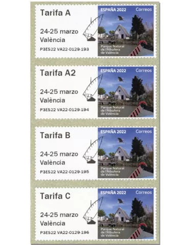 n° 181a - Timbre ESPAGNE Timbres de distributeurs