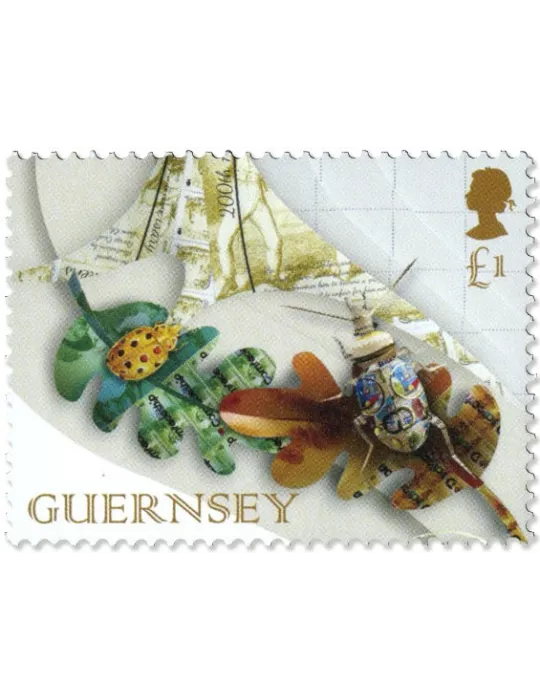 n° 1928 - Timbre GUERNESEY Poste