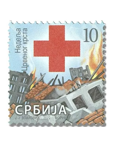 n° 87 - Timbre SERBIE Timbres de bienfaisance