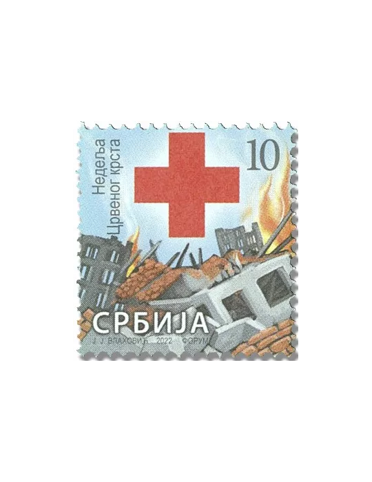 n° 87 - Timbre SERBIE Timbres de bienfaisance