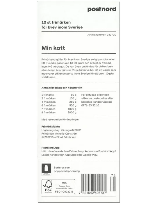 n° C3413 - Timbre SUEDE Carnets