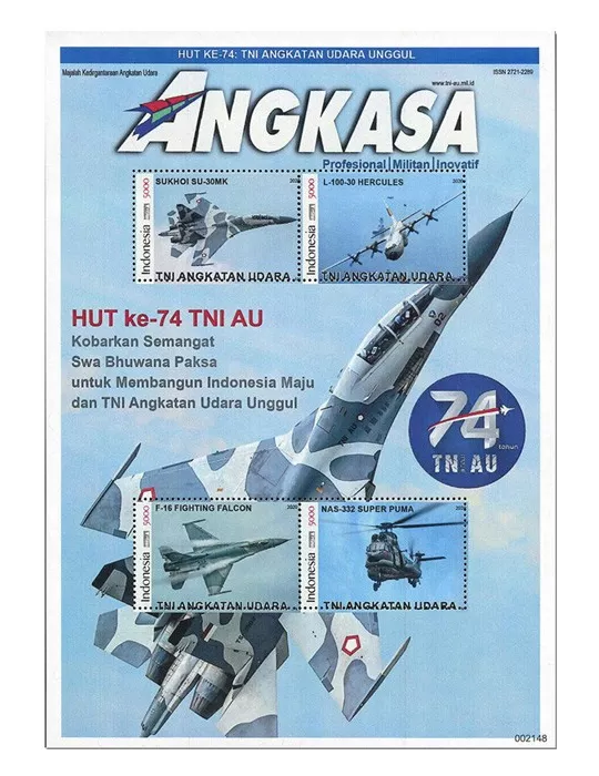 n° 3075A/3075D - Timbre INDONESIE Poste