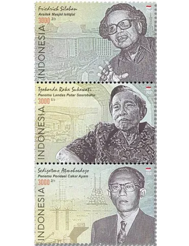 n° 3098/3100 - Timbre INDONESIE Poste