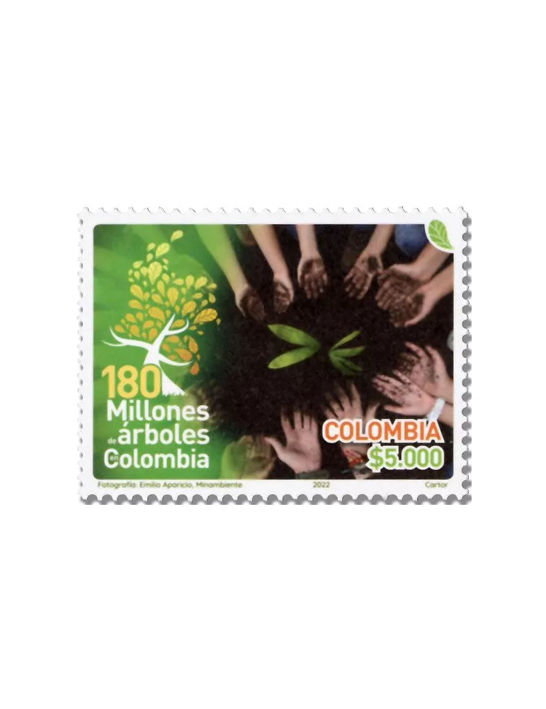 n° 2507 - Timbre COLOMBIE Poste