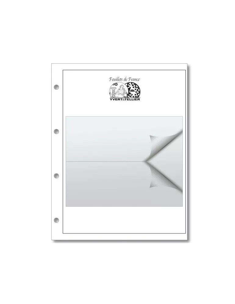 Recharge INITIA Feuillets de France - Horizontale (x5)