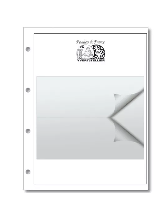 Recharge INITIA Feuillets de France - Horizontale (x5)