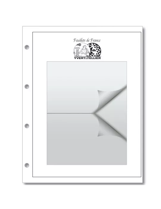 Recharge INITIA Feuillets de France - Verticale (x5)