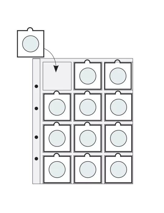 Recharges CARAVELLE/GALION : 12 cases étuis Hartberger®