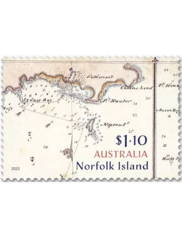 n° 1233/1234 - Timbre NORFOLK Poste