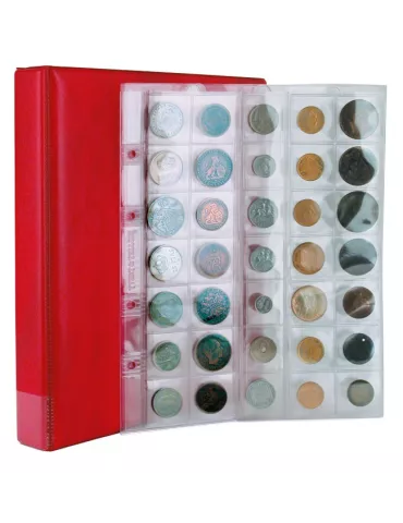 Album CARAVELLE MONNAIES : la reliure + 10 recharges