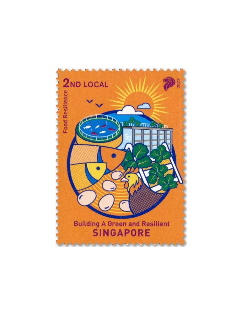 n° 2544/2548 - Timbre SINGAPOUR Poste