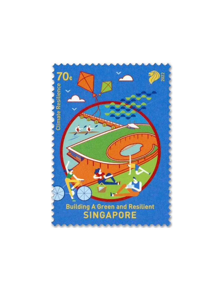 n° 2544/2548 - Timbre SINGAPOUR Poste