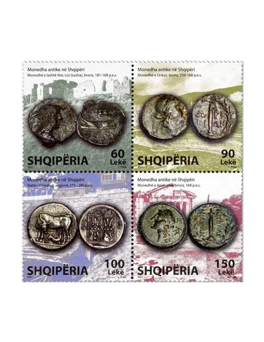 n° 3317/3320 - Timbre ALBANIE Poste