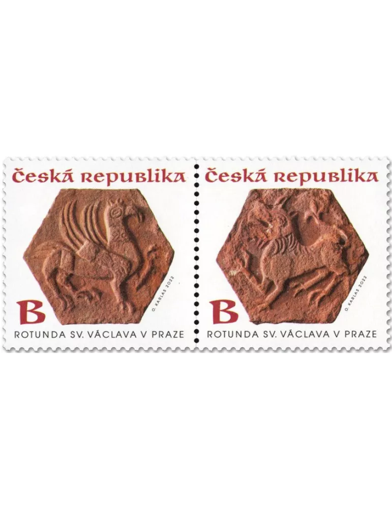 n° 1022/1023 - Timbre TCHEQUE (République) Poste