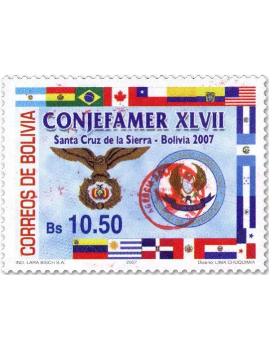 n° 1668 - Timbre BOLIVIE Poste