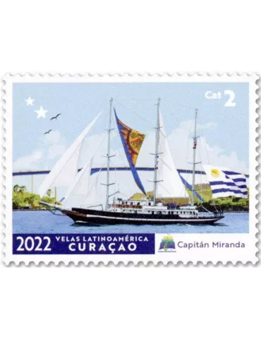 n° 737/740 - Timbre CURACAO Poste