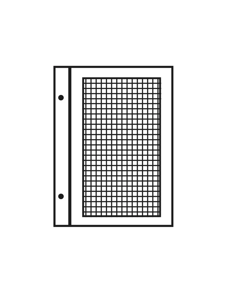 Feuilles à personnaliser FS : pages quadrillées (x50)
