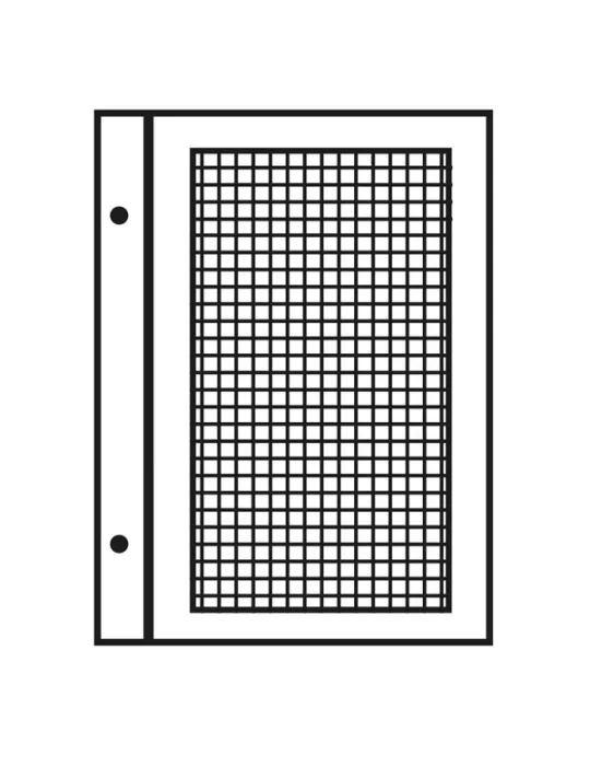 Feuilles à personnaliser FS : pages quadrillées (x50)
