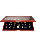 VITRINE EN BOIS POUR PIN´S ET INSIGNES - SAFE®