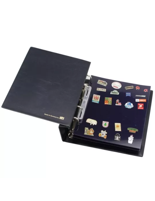 ALBUM COMPACT PIN´S AVEC FEUILLES - SAFE®