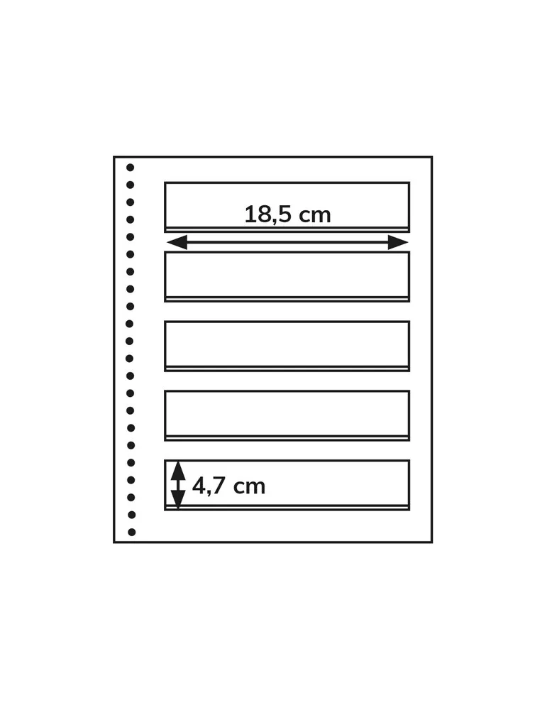 Recharges Simples Régent-Supra : 5 bandes