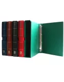 Album INITIA : étui + reliure (Classeur à anneaux pour timbres)