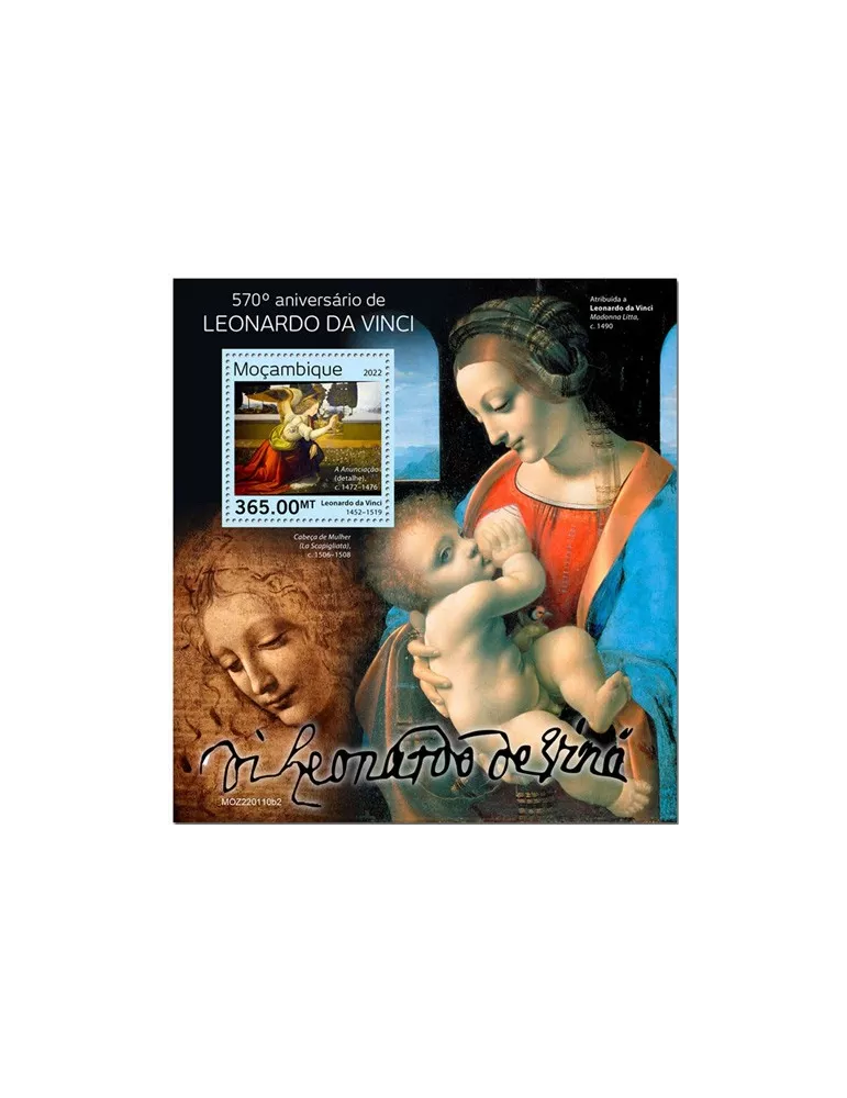 n° 1708 - Timbre MOZAMBIQUE Blocs et feuillets